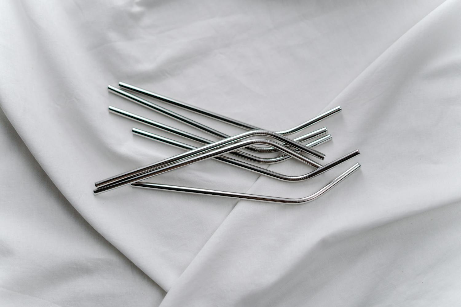 Reusable Stainless Steel Straws – 8 Pack with Brush – view 4