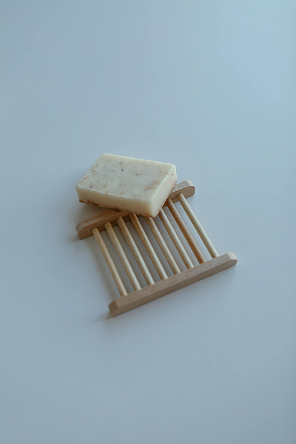 Bamboo Soap Dish – Self-Draining – Round