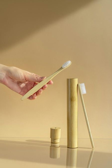 Bamboo Toothbrush 4-Pack with Soft Bristles – view 2