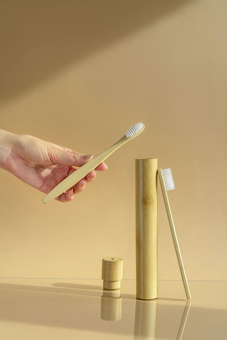 Bamboo Toothbrush 4-Pack with Soft Bristles – view 2