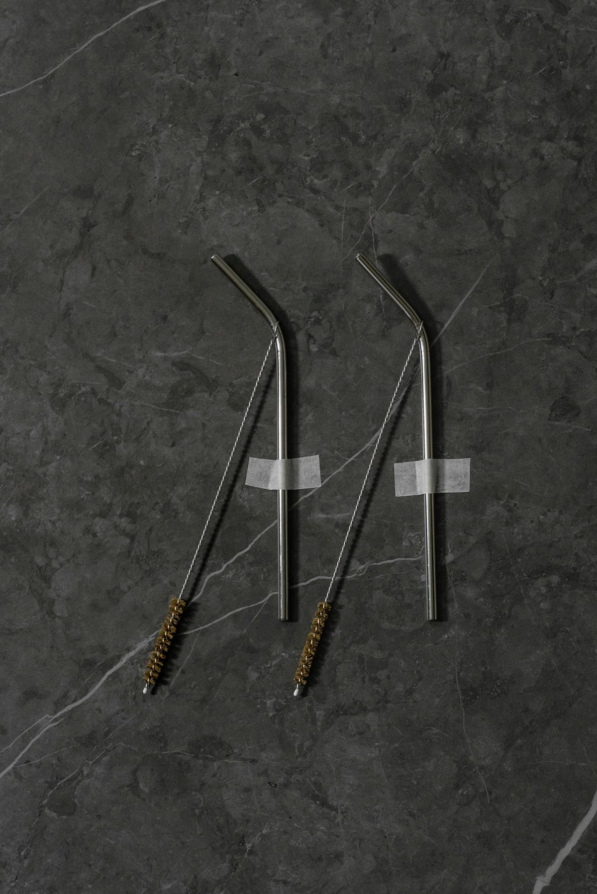 Reusable Stainless Steel Straws – 8 Pack with Brush – view 3