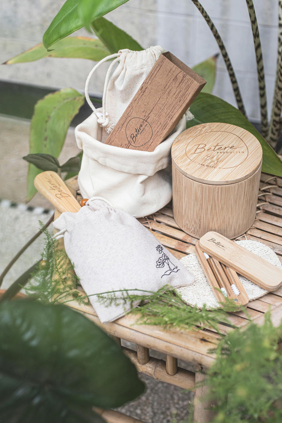 Bamboo Bathroom Storage Organizer – view 2